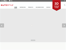 Tablet Screenshot of cuisine-eurostyle.com